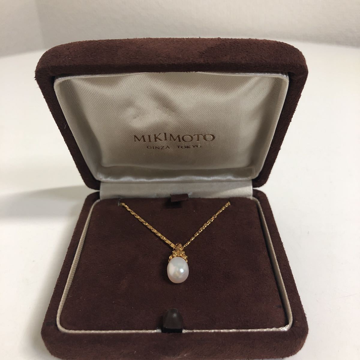 ミキモト真珠島　K18 パール　ペンダントヘッド MIKIMOTO ミキモト k18パールトップ ペンダントトップ パール約7mm