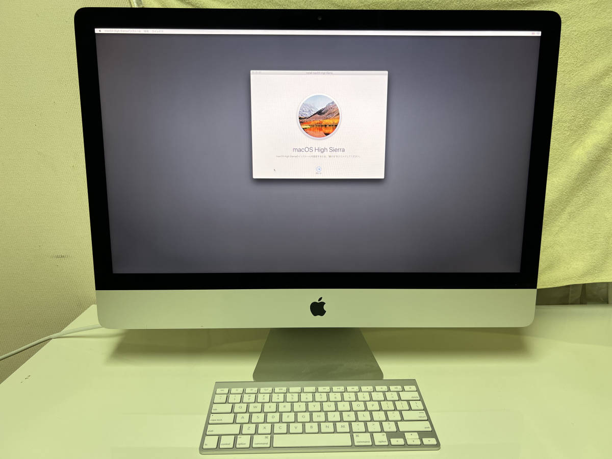 iMac 27インチ 2012) (Late Late 動作確認済み Core i5 2.9GHz⁄8GB⁄