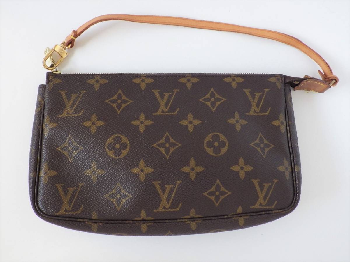 美品】ルイヴィトン LOUIS VUITTON モノグラム M40712 ポシェット 