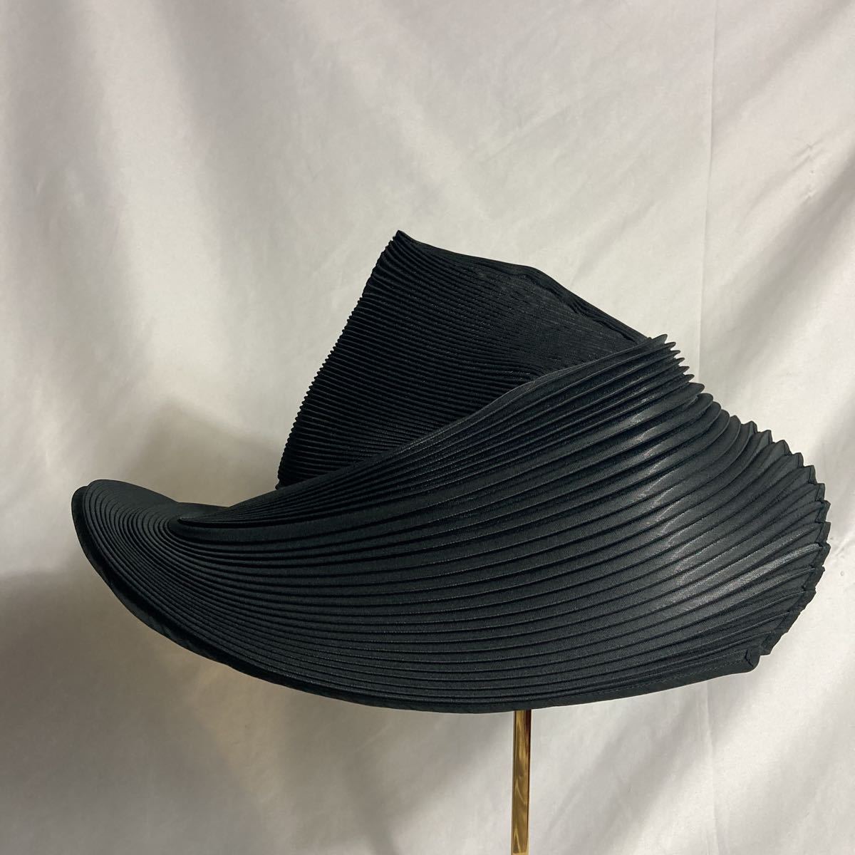 希少] 1円 美品 ISSEY MIYAKE イッセイミヤケ 変形 スチーム ハット 