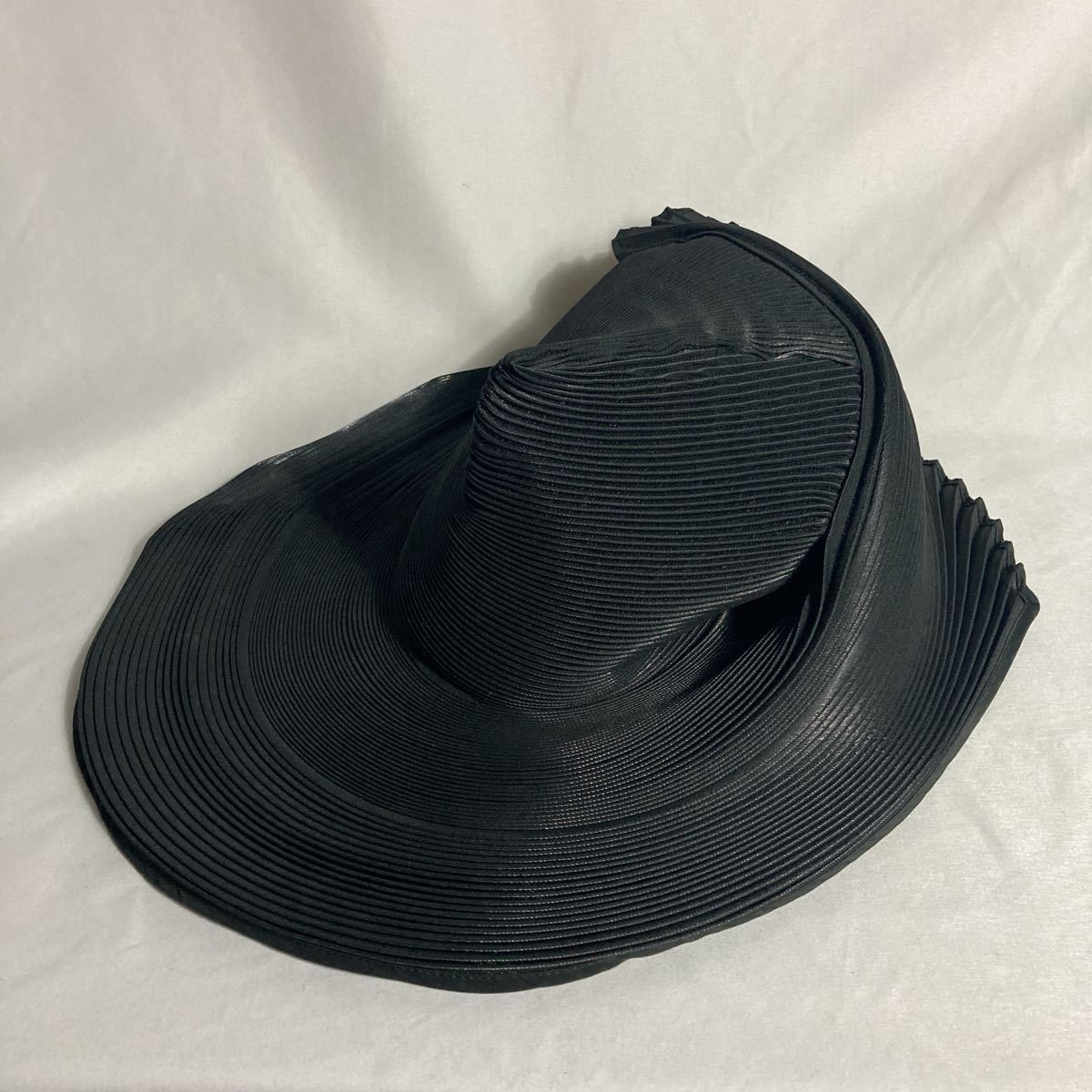 希少] 1円 美品 ISSEY MIYAKE イッセイミヤケ 変形 スチーム ハット 