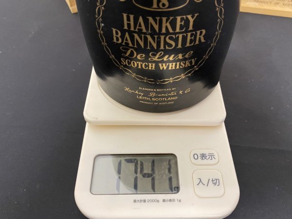 未開栓 A3 HANKEY BANNISTER ハンキーバニスター 18年 スコッチ