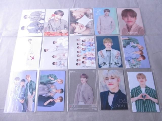 良品 韓流 SEVENTEEN セブチ Ode To You トレカ フォトカード 15枚