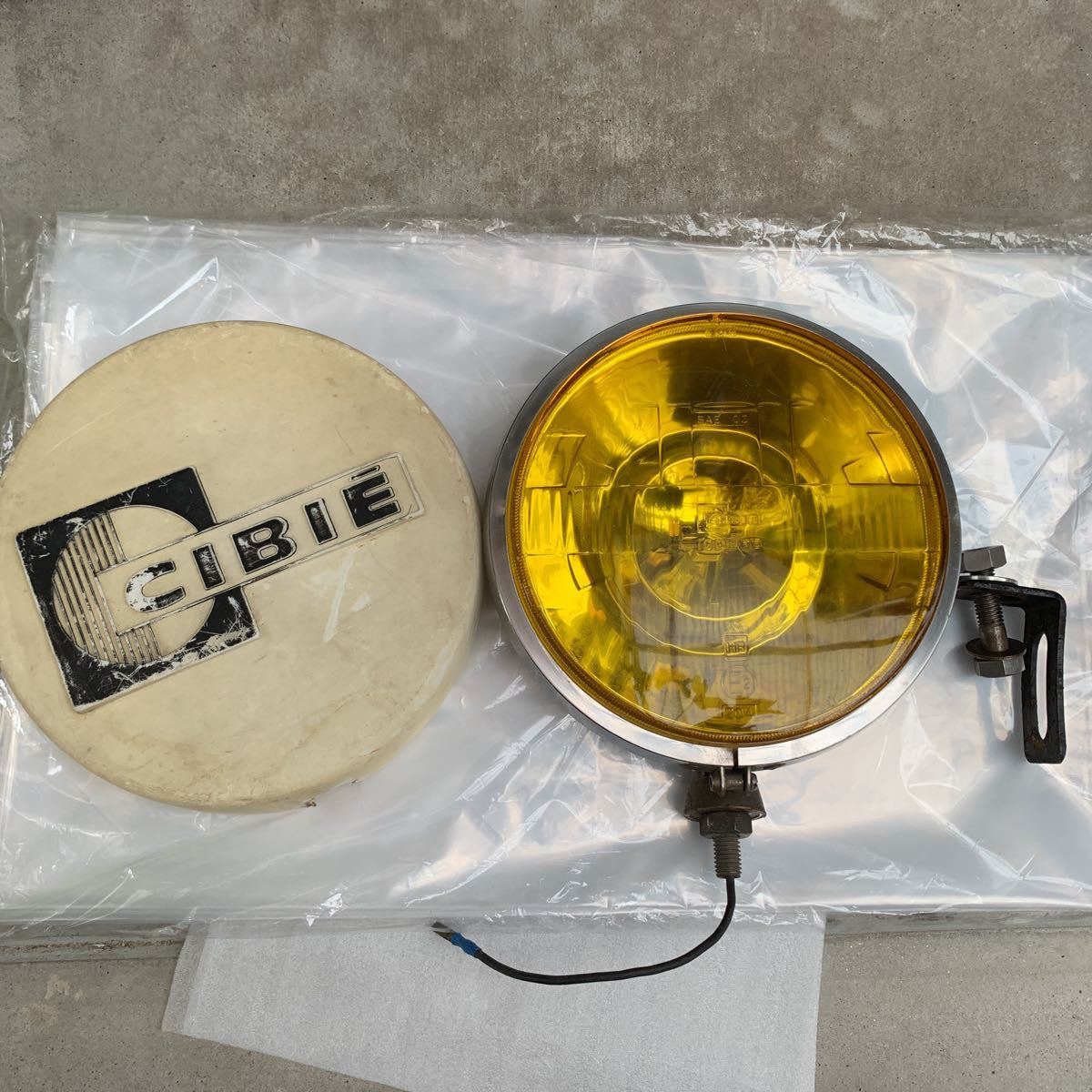 CIBIE フォグランプ シビエ 当時物 旧車 H4 カバー ケース ⁄ 0 