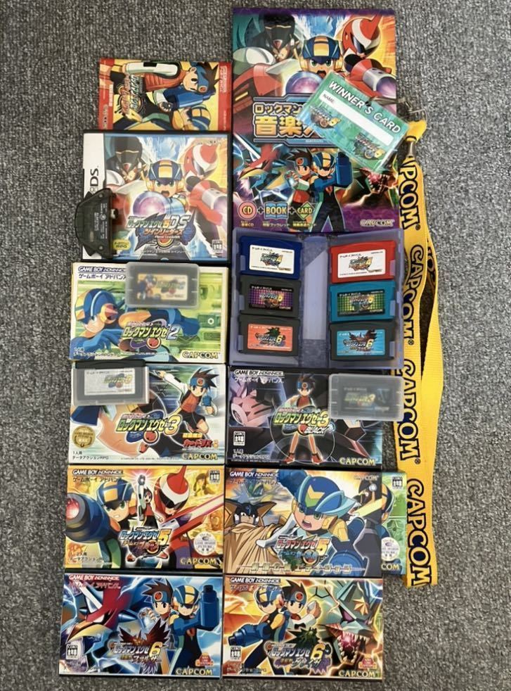 最新 セット カプコン Gbaソフト Capcom ロックマンエグゼ2 6 ゲームボーイアドバンス