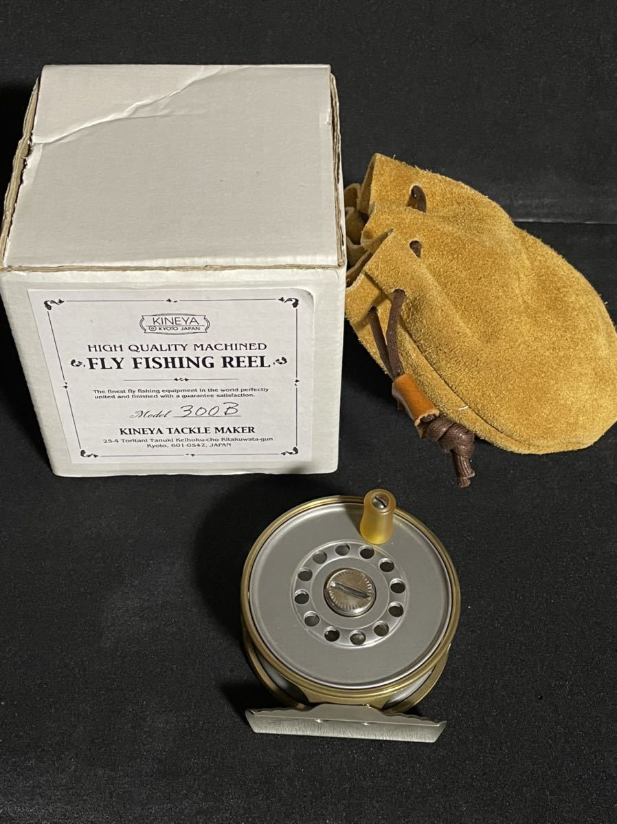 キネヤ フライリール 未使用品 KINEYA FLY FISHING REEL 300B キネヤ