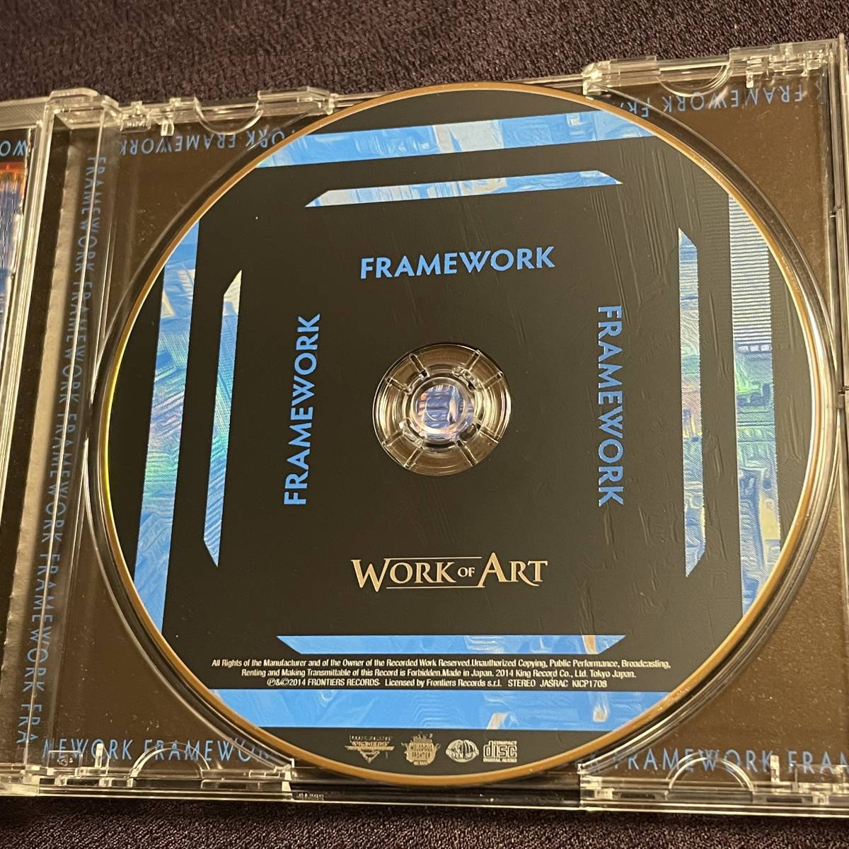 ☆彡レア帯付特集◇北欧HR，メロハー，AOR◇WORK OF ART&frasl;FRAMEWORK