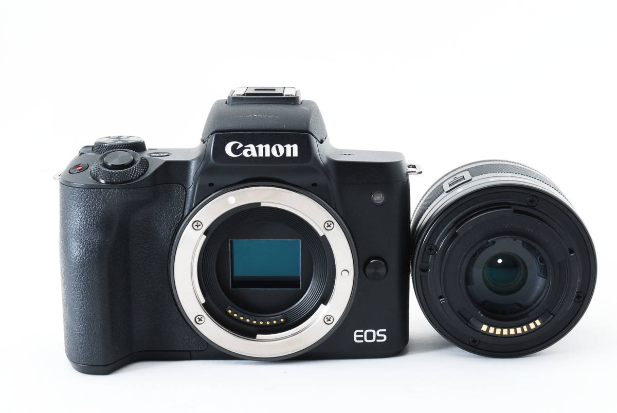 ☆美品☆ Canon キャノン EOS Kiss M EF-M 15-45mm IS STM レンズ 