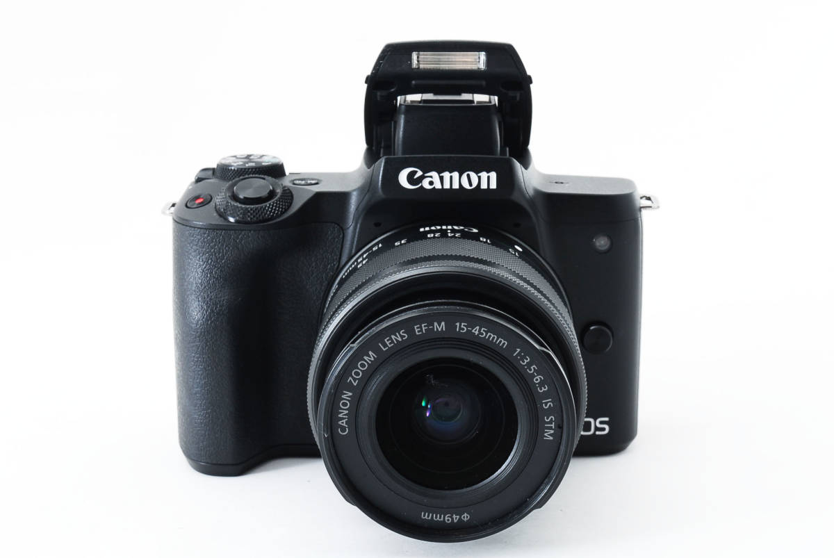 ☆美品☆ Canon キャノン EOS Kiss M EF-M 15-45mm IS STM レンズ 