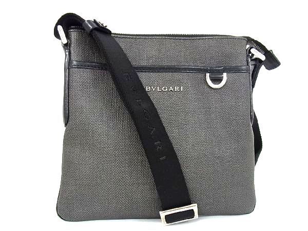 【赤字超特価，豊富な】 1円 BVLGARI ブルガリ ウィークエンド PVC&times;レザー ショルダーバッグ クロスボディ 斜め掛けかばん グレー系&times;ブラック系 AB4897TN(その他)｜売買されたオークション情報、yahooの商品情報を その他