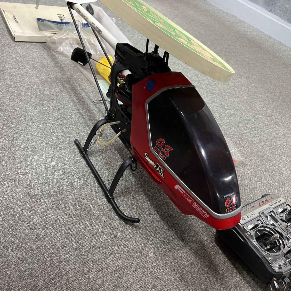 HIROBO ヒロボー ラジコン ヘリ shuttle Z ZX プロポ 取説 フロート