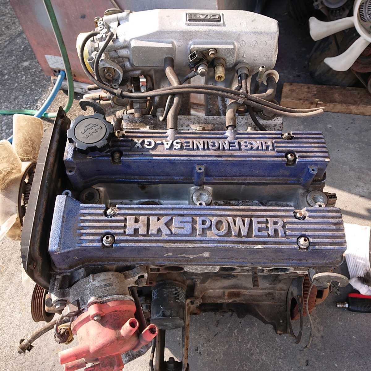 4AG 5AG エンジン HKS 5A-GX AE86 ハチロク 峠 ドリフト トレノ レビン