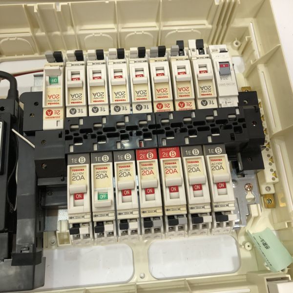 ブレーカー 住宅用 分電盤 東芝 漏電ブレーカー LB-632GL ジャンク品 B_3