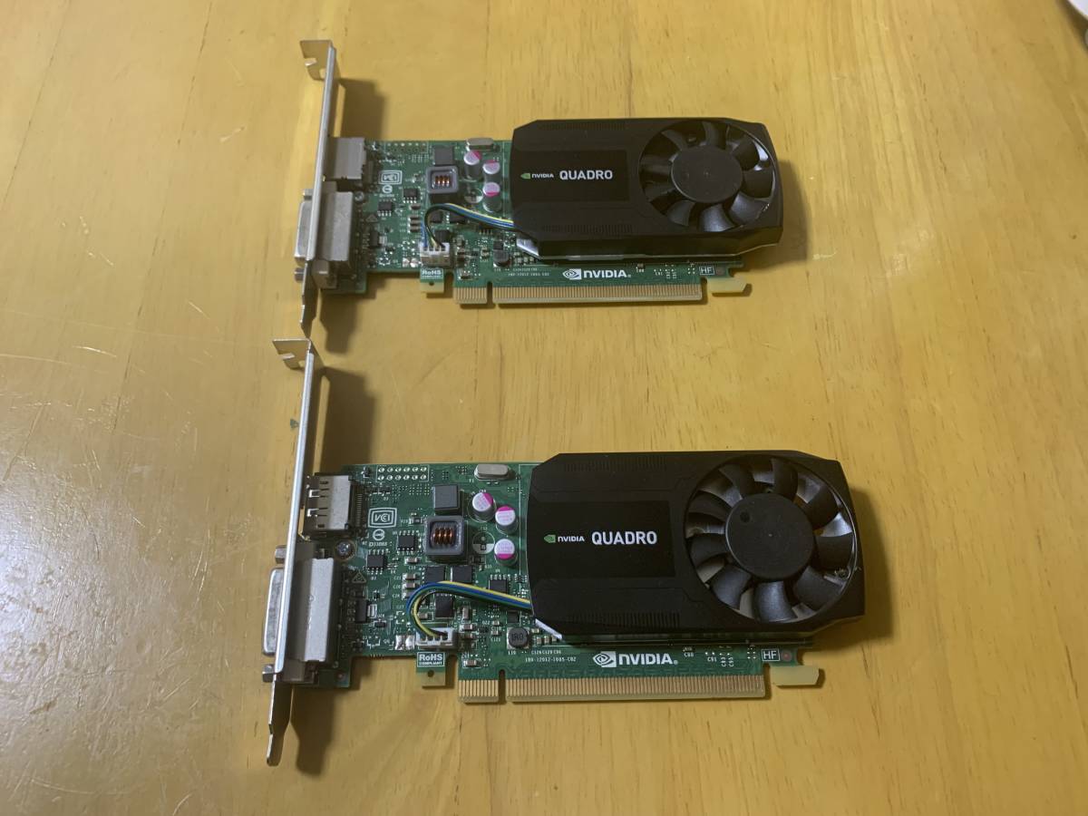 NVIDIA Quadro K620 2枚セット グラボ nVIDIA QUADRO K620 6個