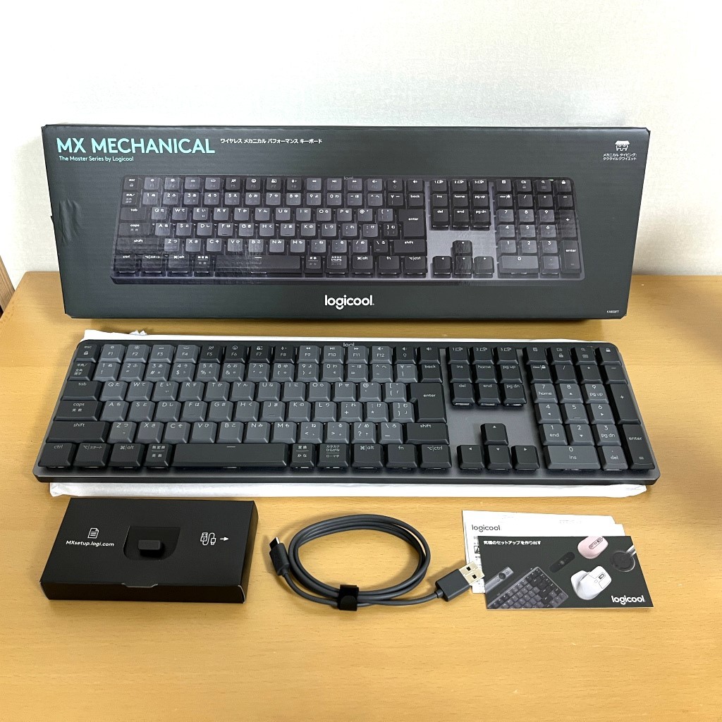 Logicool MX MECHANICAL 茶軸 グラファイト KX850FT ⁄ 日本語配列