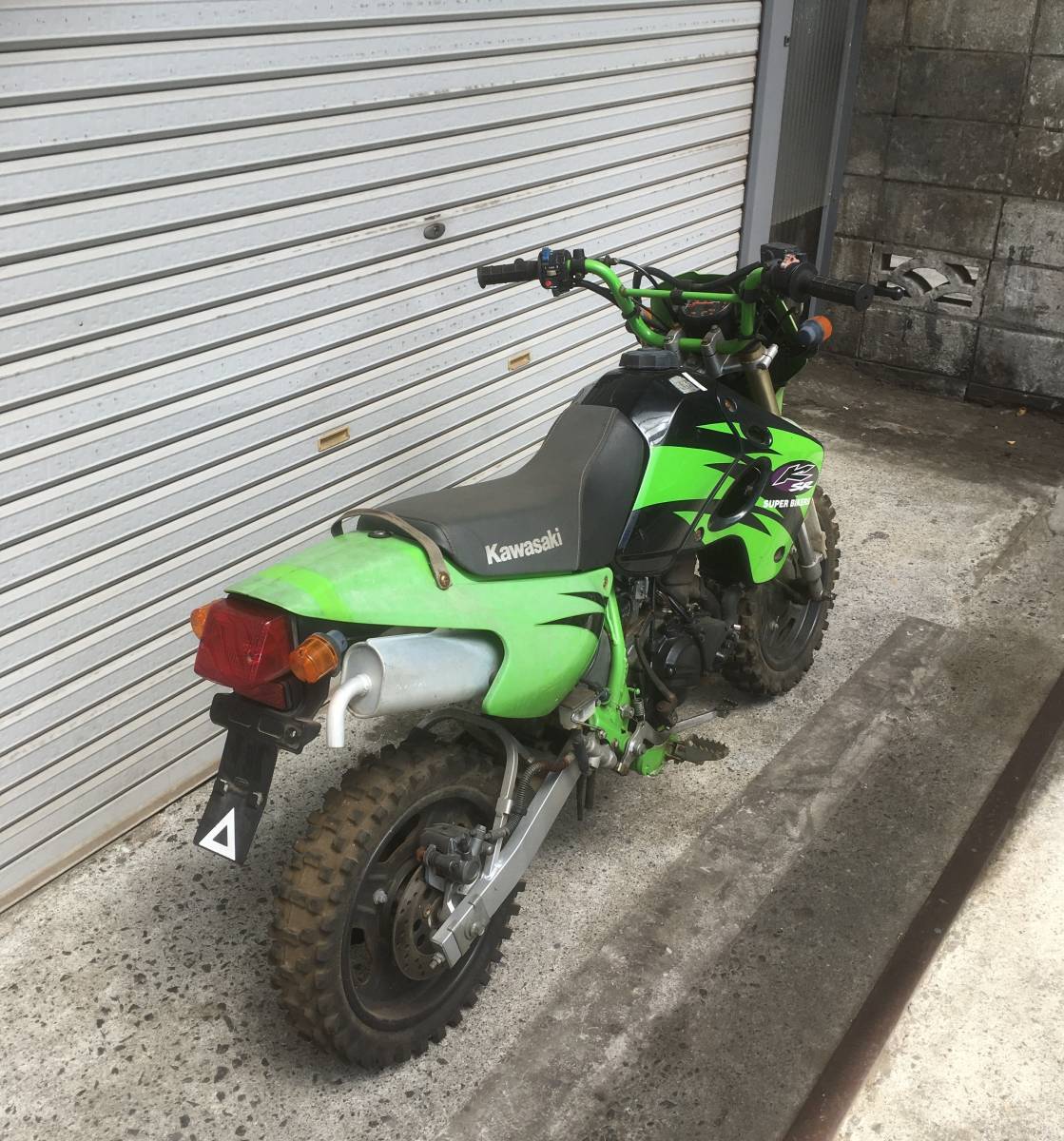 カワサキ kawaski KSR-2 MX080EB 2スト KSR80 部品取り車