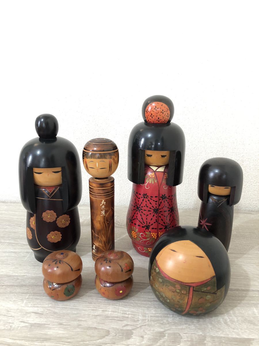 Yahoo!オークション - 宮下はじめ 創作こけし 工芸品 かずを他 藤川