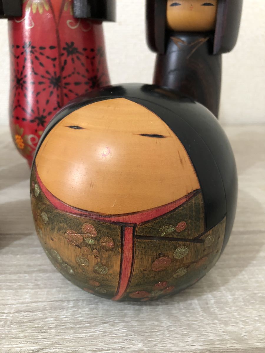 創作こけし　6体セット　藤川正衛　宮下はじめ　かずを他　工芸品　置物　レトロ Yahoo!オークション - 宮下はじめ 創作こけし 工芸品 かずを他 藤川