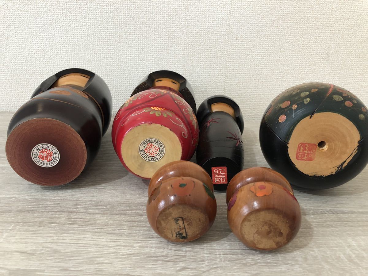 Yahoo!オークション - 宮下はじめ 創作こけし 工芸品 かずを他 藤川
