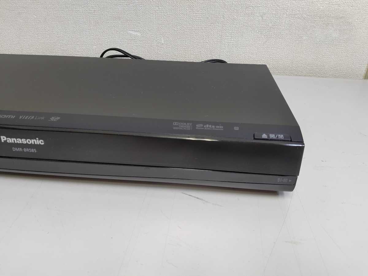 ブルーレイレコーダー Panasonic DMR-BR585 パナソニック 1チューナー