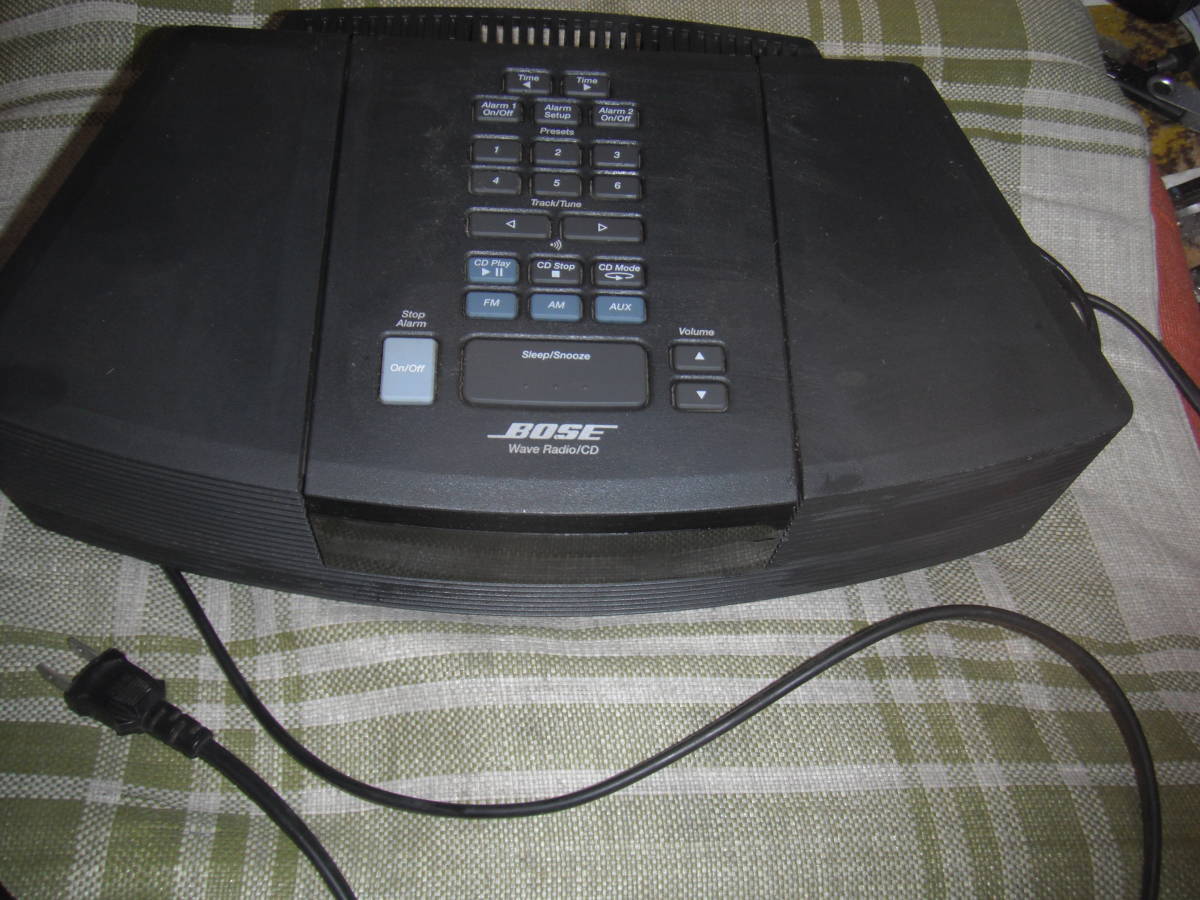 ○BOSE ボ－ズ MODEL:AWRC/0G wave Radio CDプレ－ヤ/AM.FM◇ジャンク