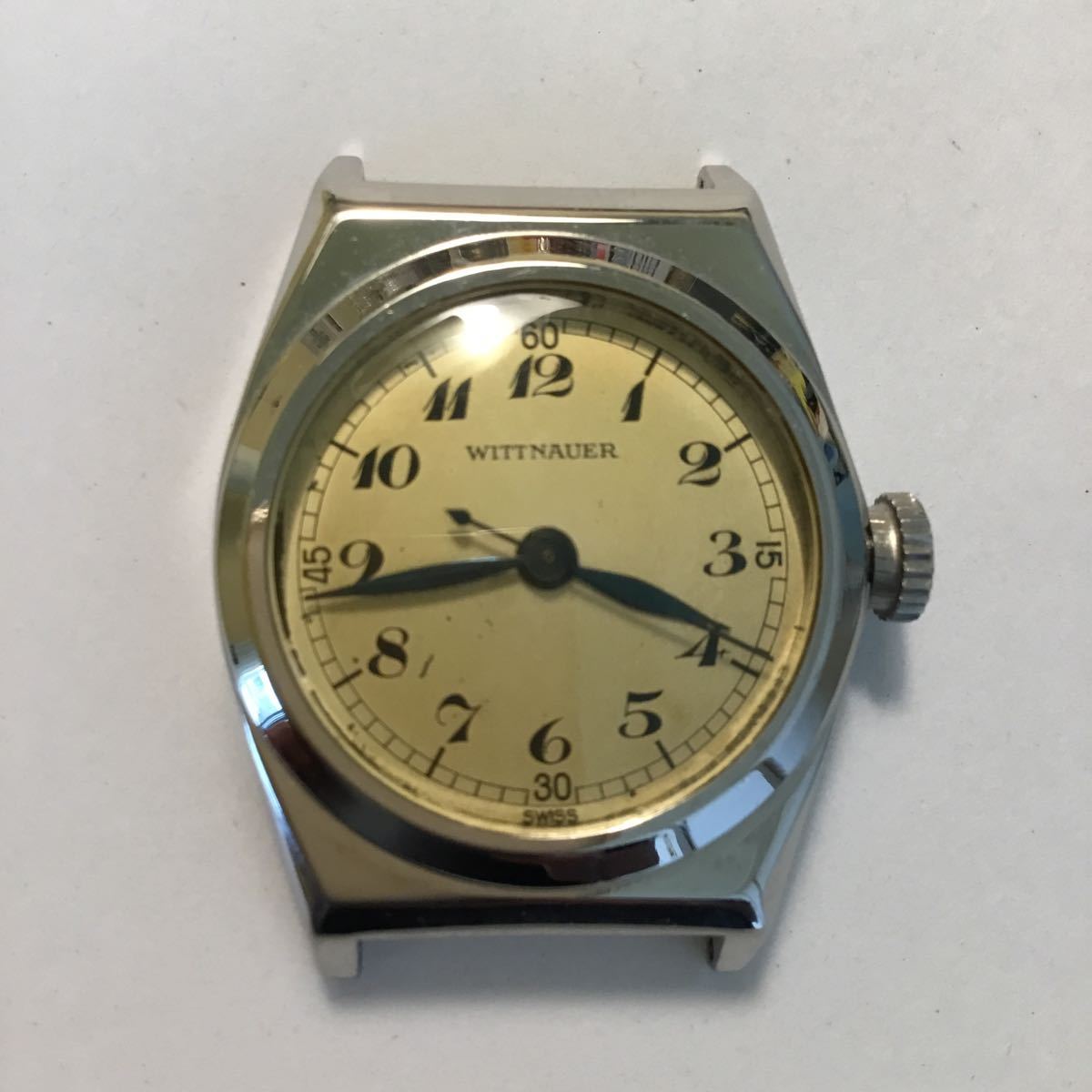 ウィットナー WITTNAUER STEPPED アンティーク - 1940'S DIAL BEZEL