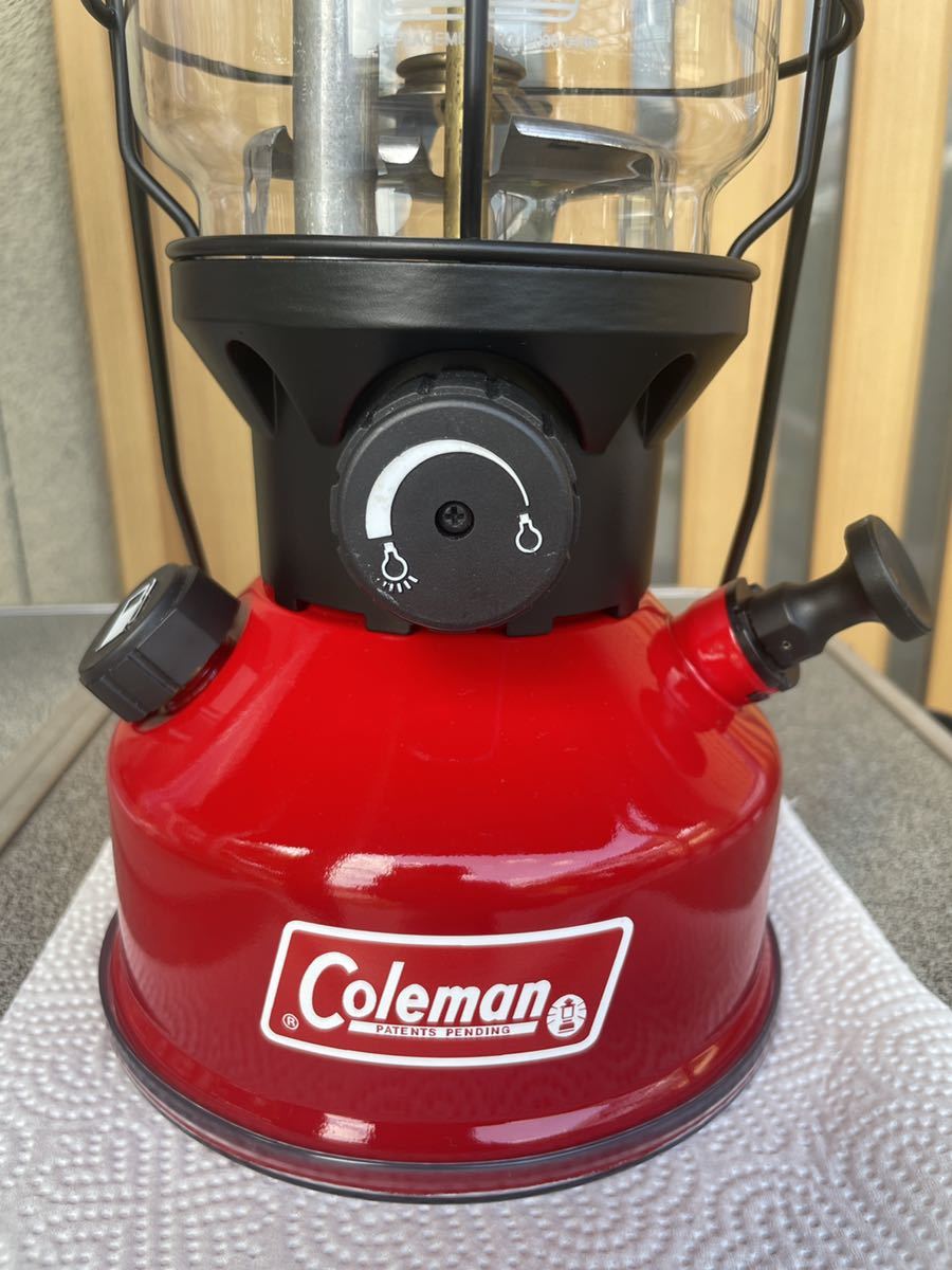 未使用) コールマン ランタン ノーススター カスタマイズ RED ライト