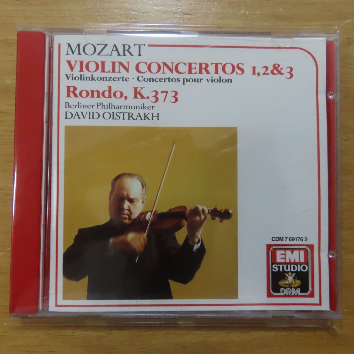 077776917627;【CD/西独盤】オイストラフ / Mozart:Violin Concerti 1 