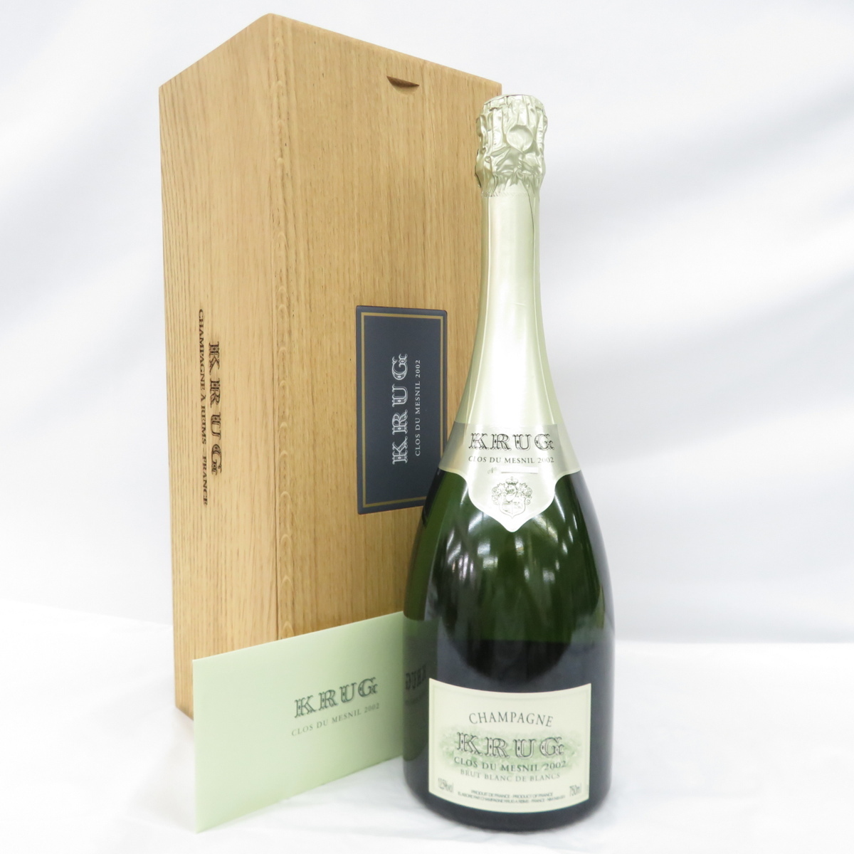 新品／翌日出荷 【未開栓】KRUG クリュッグ クロ・デュ・メニル 2002