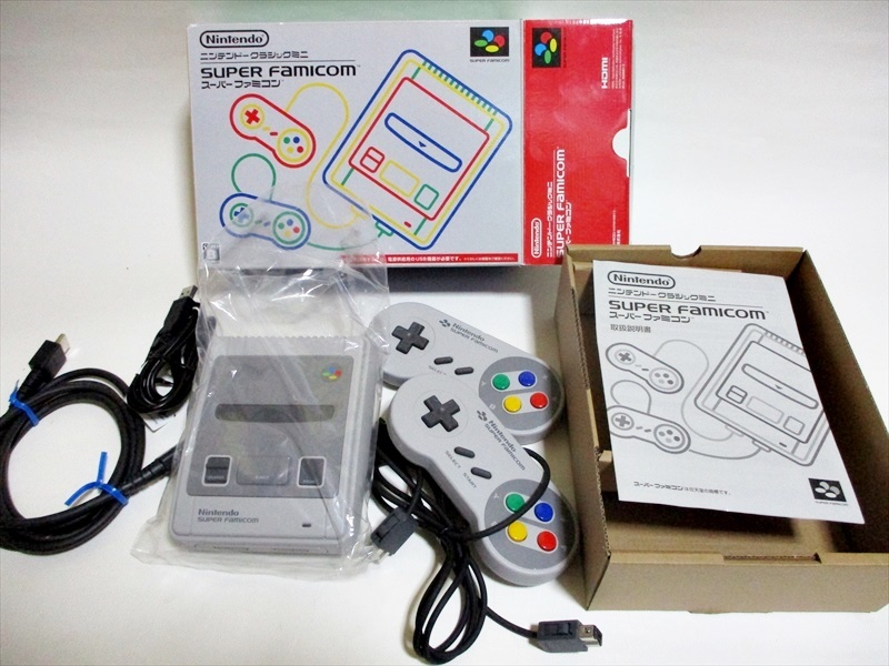 得価，100%新品 ニンテンドークラシックミニ スーパーファミコン 箱説付き ソフト20タイトル内蔵 付属品アリ メトロイド 魔界村 魂斗羅など(ニンテンドークラシックミニ本体)｜売買されたオークション情 ニンテンドークラシックミニ本体