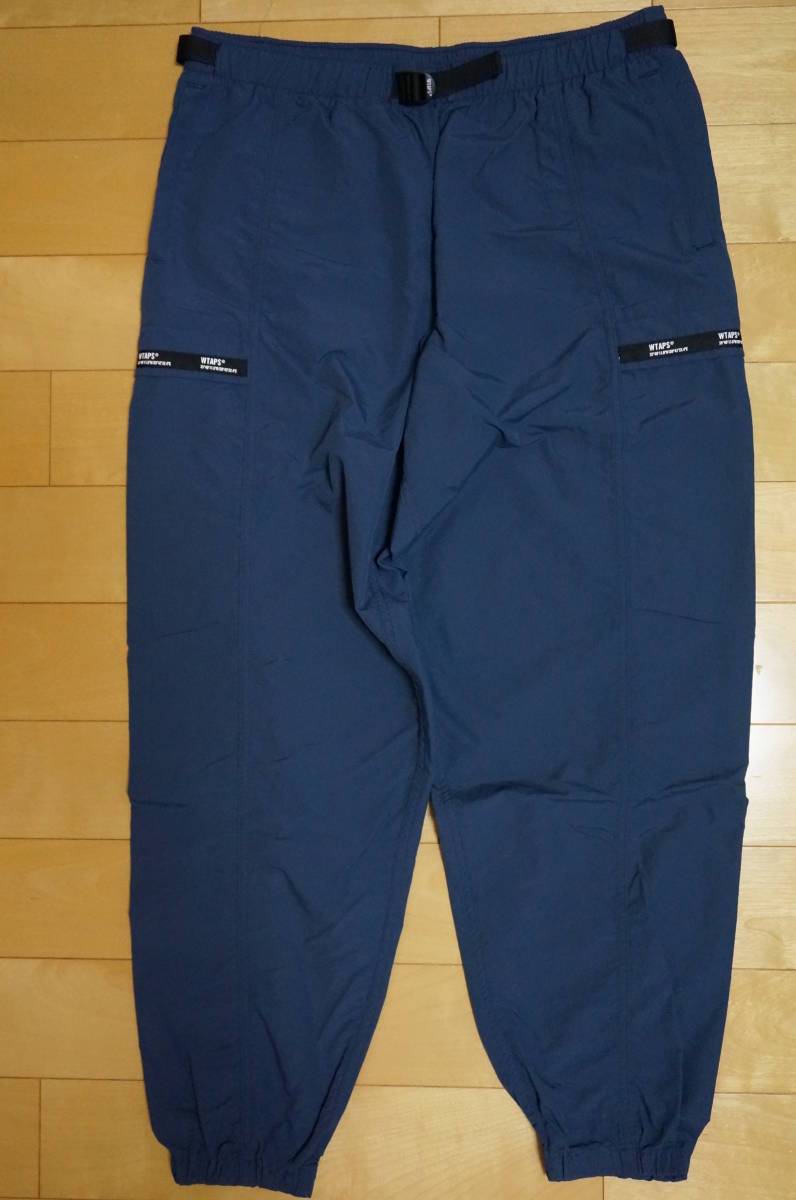 wtaps tracks trousers nylon tussah supplex navy m ダブルタップス 