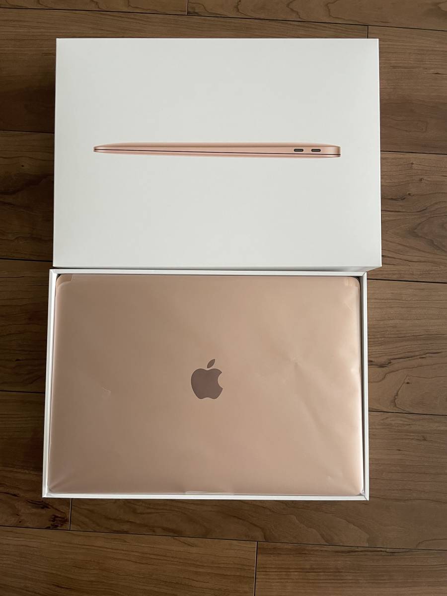 中古】13.3インチMacBook Air （M1 2020）- ゴールド 動作確認済み 箱