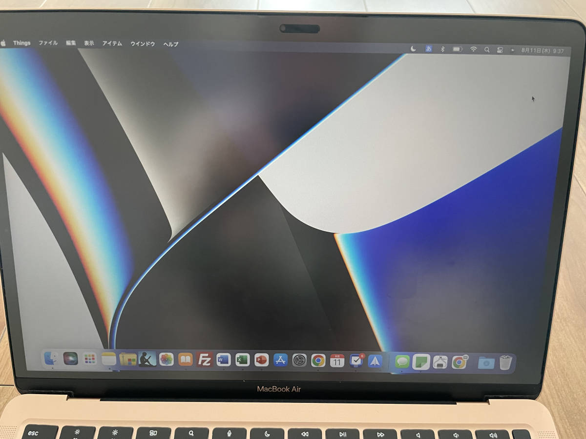 中古】13.3インチMacBook Air （M1 2020）- ゴールド 動作確認済み 箱 
