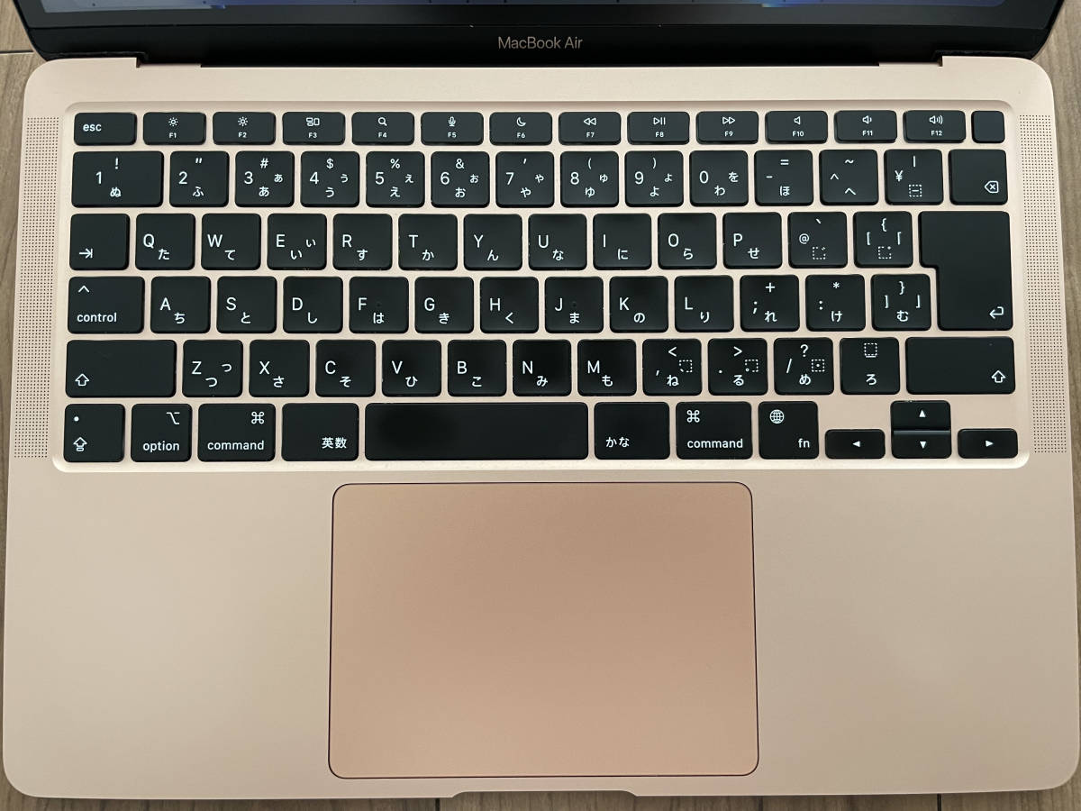 中古】13.3インチMacBook Air （M1 2020）- ゴールド 動作確認済み 箱 