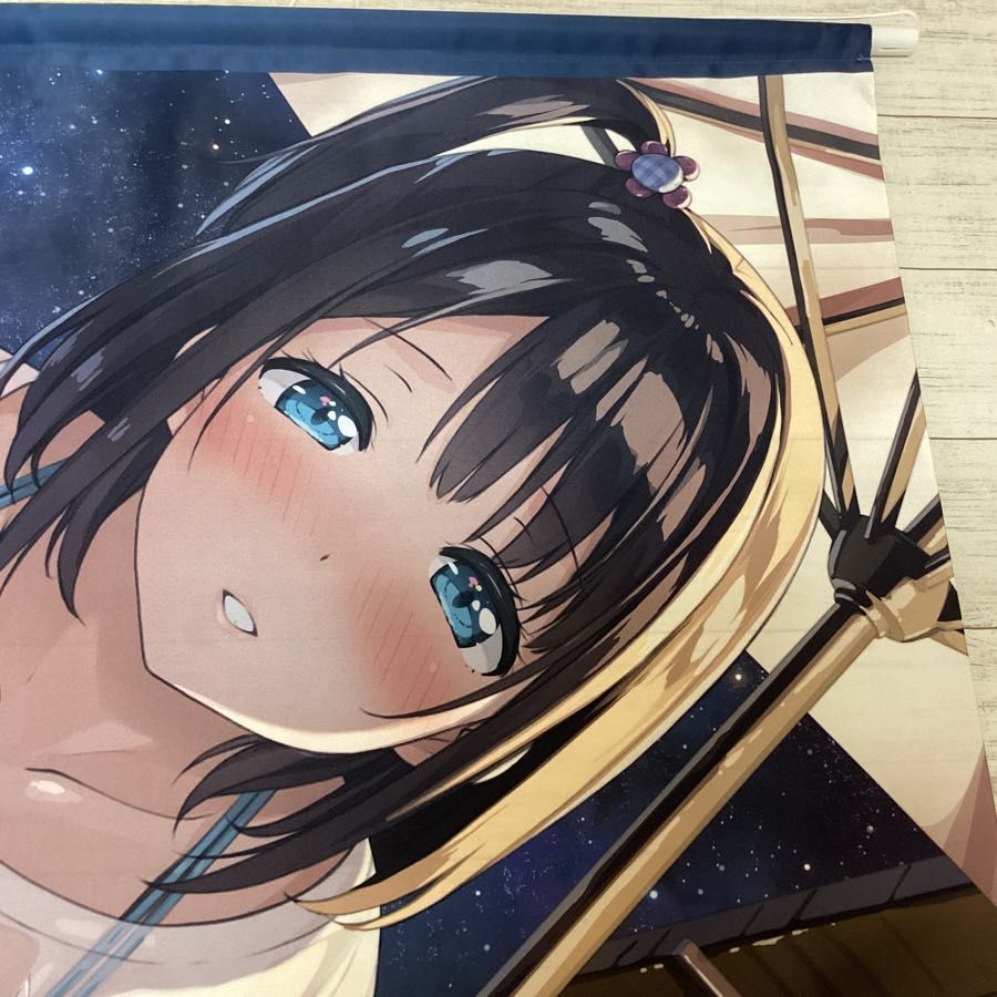 現状】絵師 イラストレーター カントク 星空の勇気 B2タペストリー 
