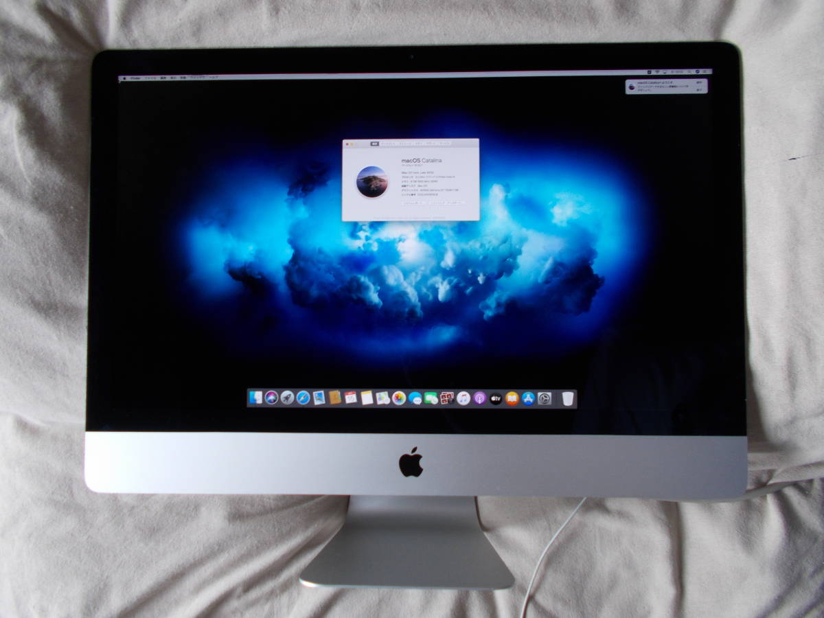 最安値，豊富な 08.iMac 27inch Late2013 ジャンク 121GB SSD +１TB HDD(iMac)｜売買されたオークション情報、yahooの商品情報をアーカイブ公開 - オークファン iMac