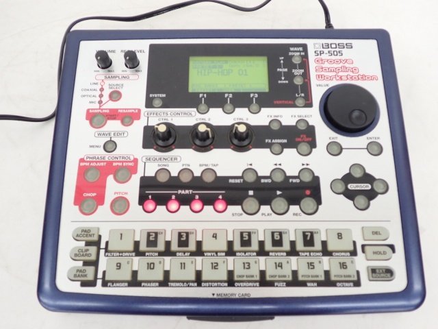 BOSS サンプラー Groove Sampling Workstation SP-505 ローランド