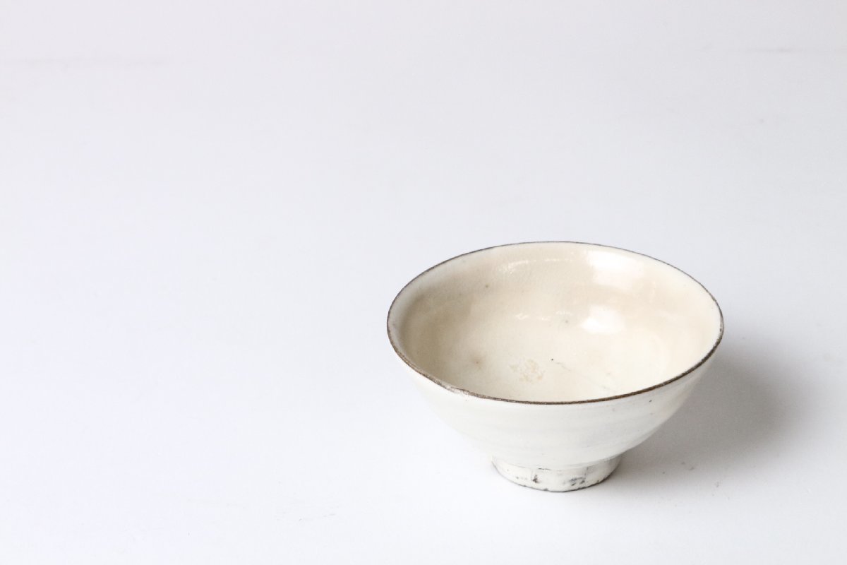 なずな窯 吉村昌也 粉引盃 共箱 酒器 / 笠間焼 吉村粉引 ぐい呑(笠間