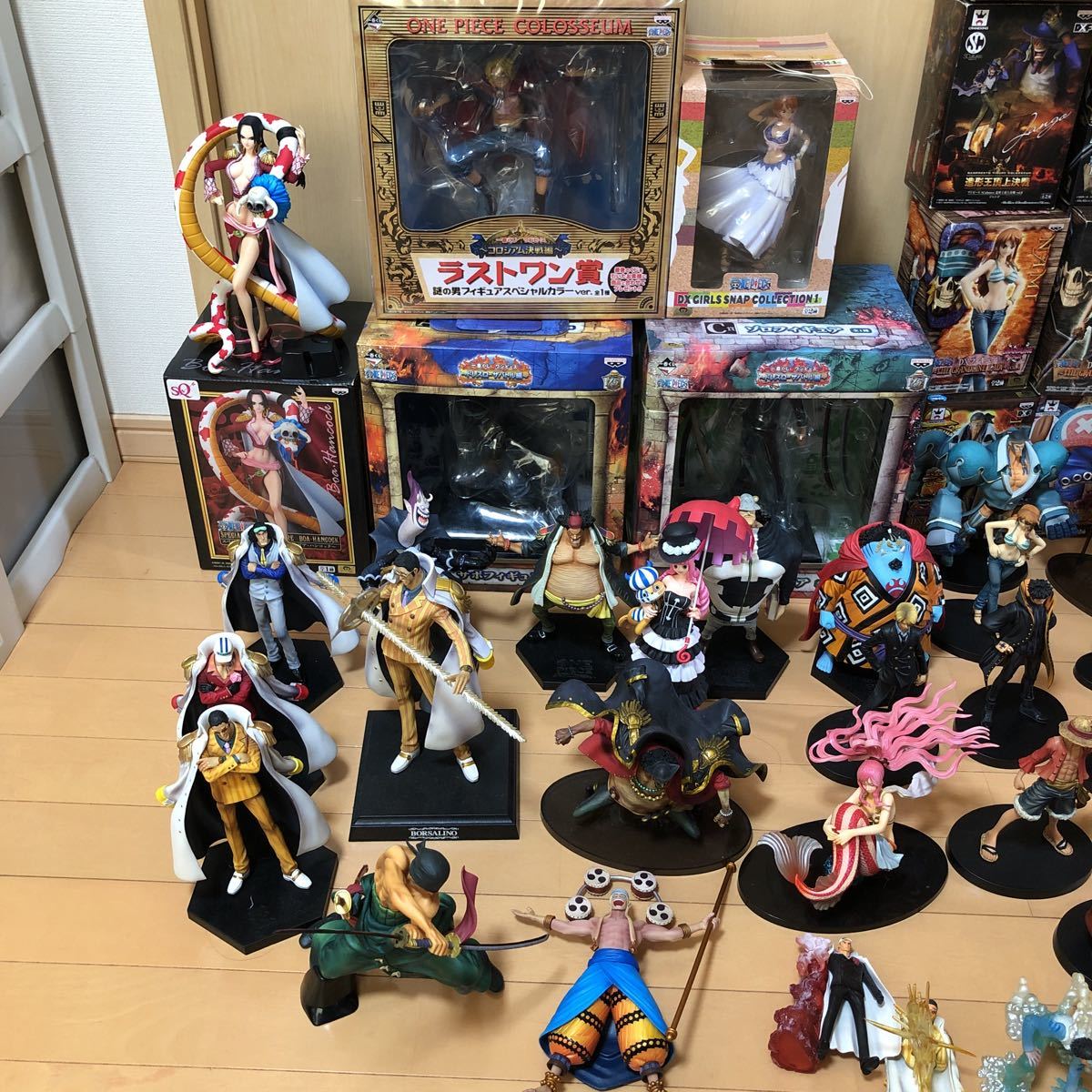 フィギュア 未開封 ワンピースフィギュア 57個 まとめ売り DXF ONE PIECE