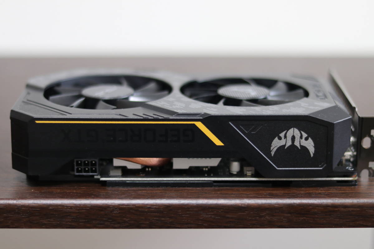 中古 ASUS NVIDIA GeForce GTX 1650 SUPER 搭載 デュアルファンモデル 