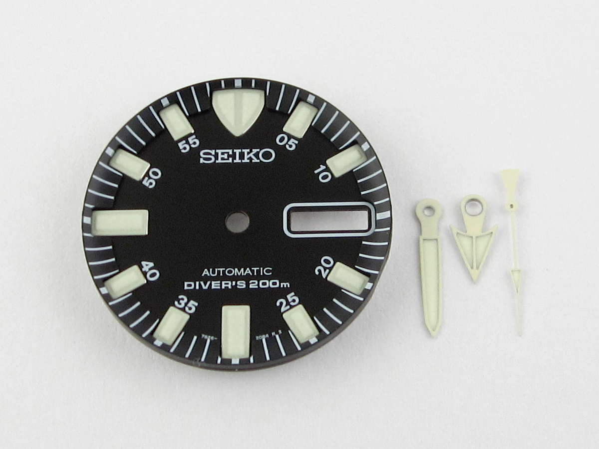 SEIKO ダイバーズ ブラックモンスター SKX779 7S26-0350 純正文字盤 