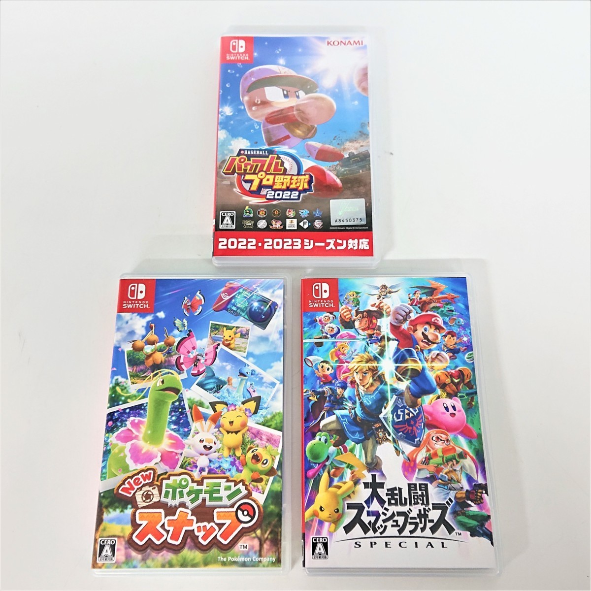 中古品】 Nintendo Switch ニンテンドースイッチ ソフト まとめ売り  