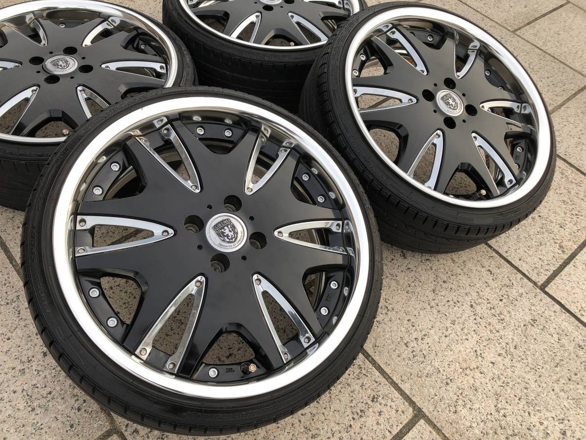深リム6.5J☆クラブリネアL566☆165/40R17ルッチーニ付☆4H100☆VIP 