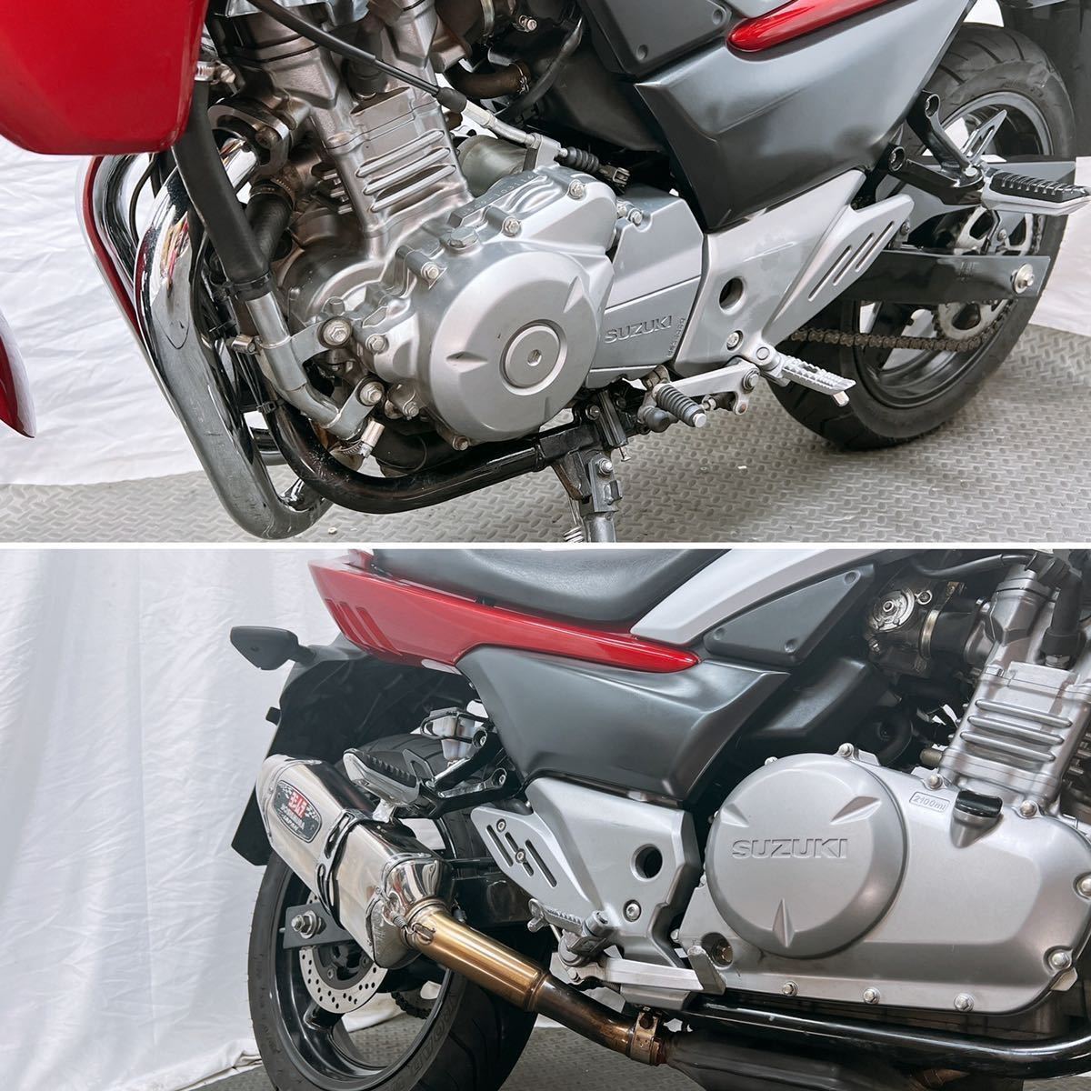 実働 SUZUKI GSR250 鍵あり 書付き パラツイン GJ55D ヨシムラ 