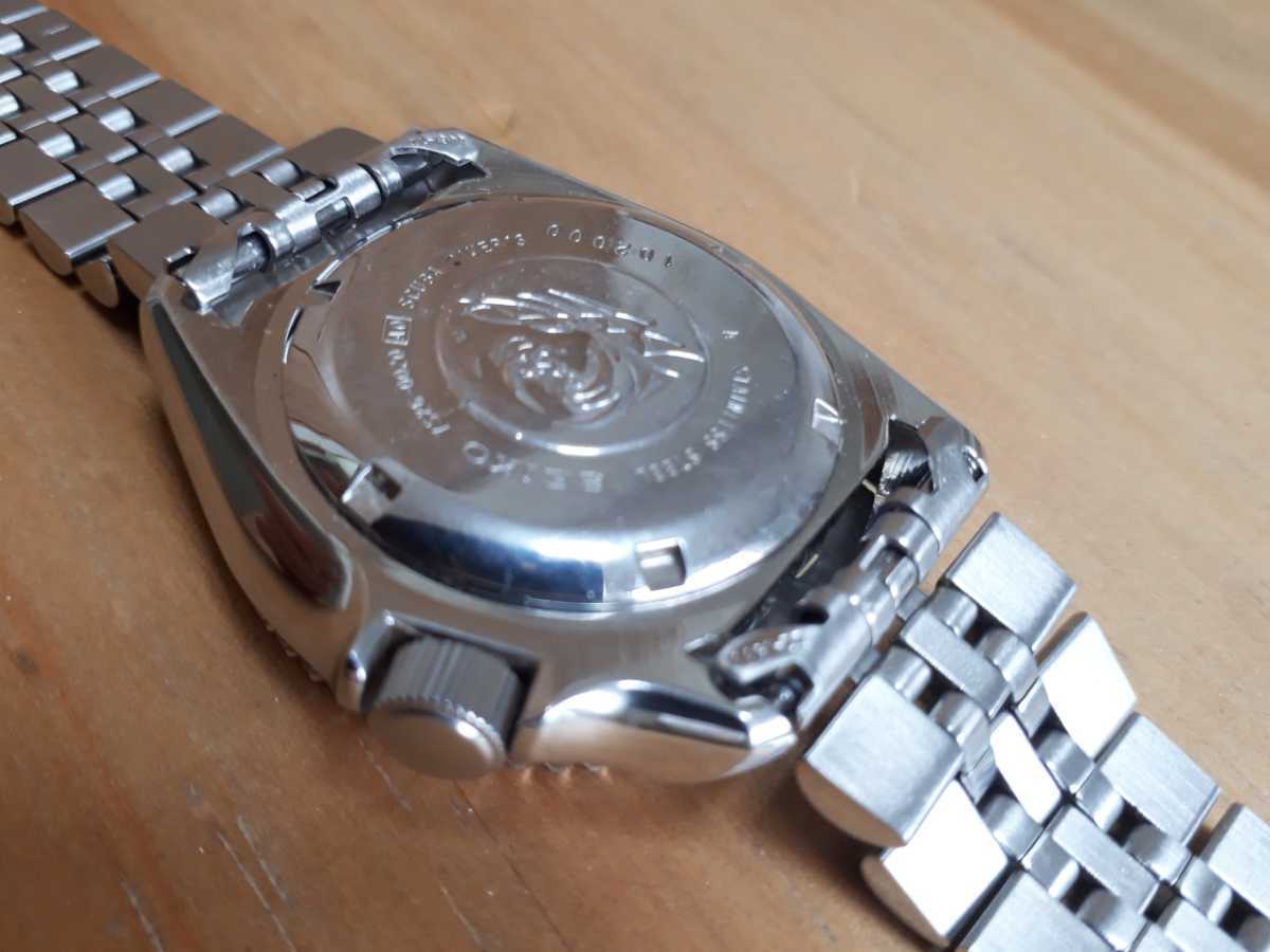 美品 セイコー 純正 ブラックボーイ メンズ SKX007 cal.7S26-0020 
