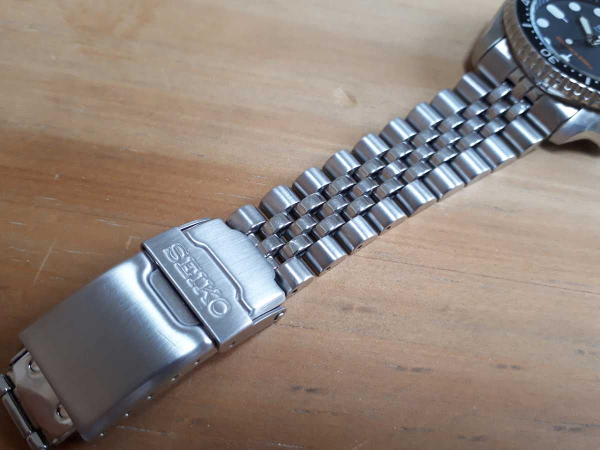 美品 セイコー 純正 ブラックボーイ メンズ SKX007 cal.7S26-0020 
