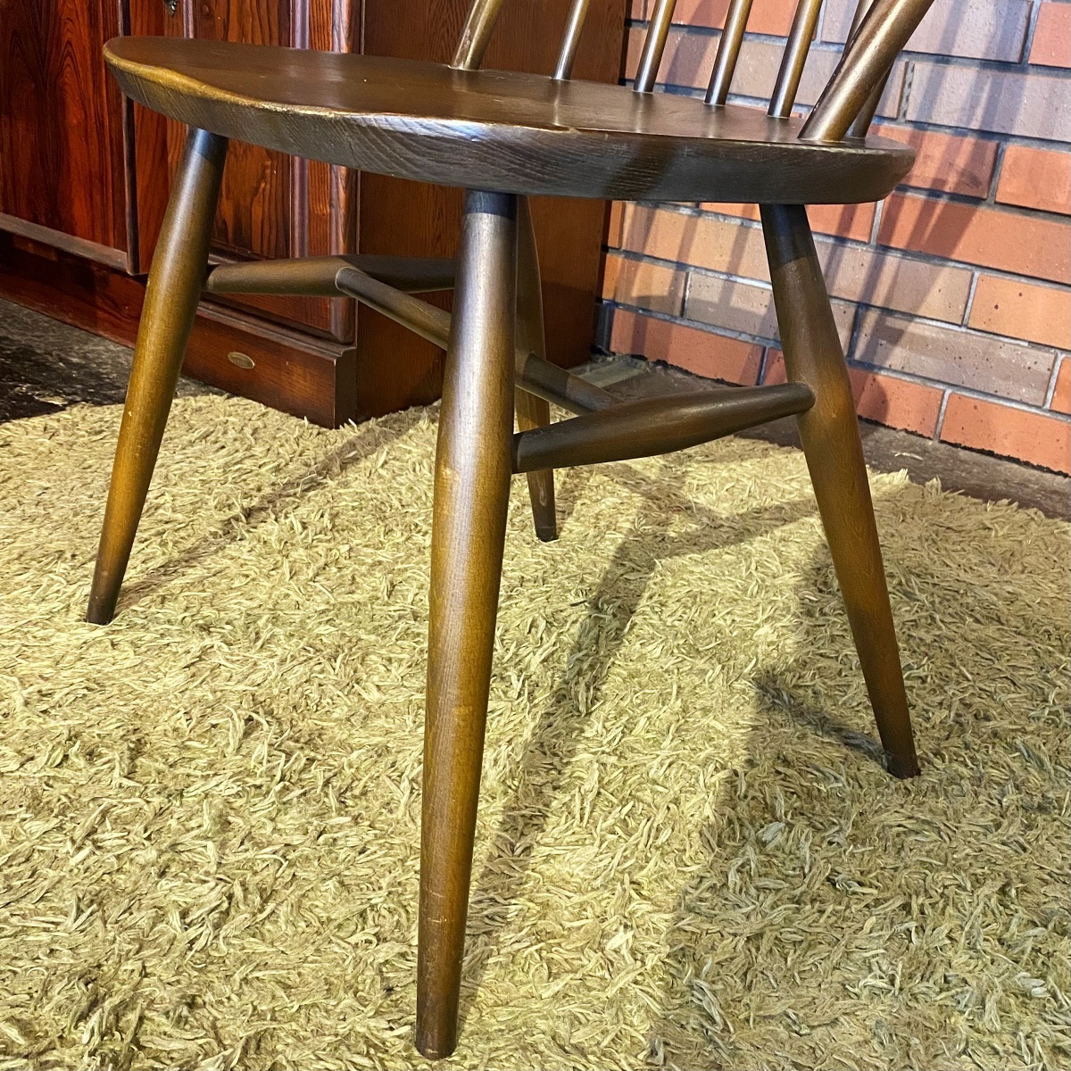 展示品 フライミー ウィンザーチェア カフェスタイル チェア 4脚セット
