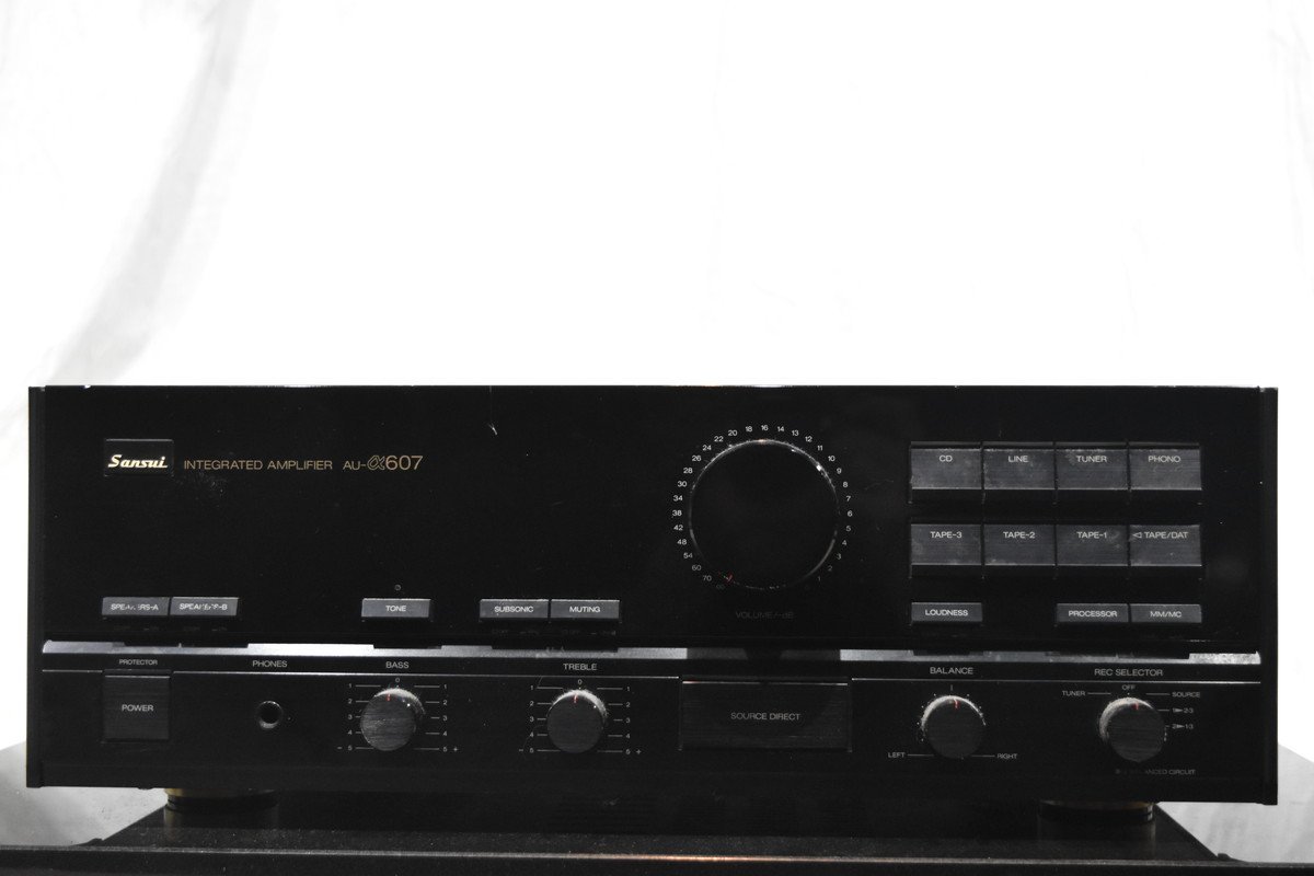 サンスイ SANSUI プリメインアンプ AU-α607 現状品 AU-a607 EXTRA 通電 