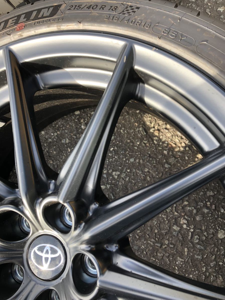 GR86 /RZ/18インチ純正ホイール/新車取り外し/