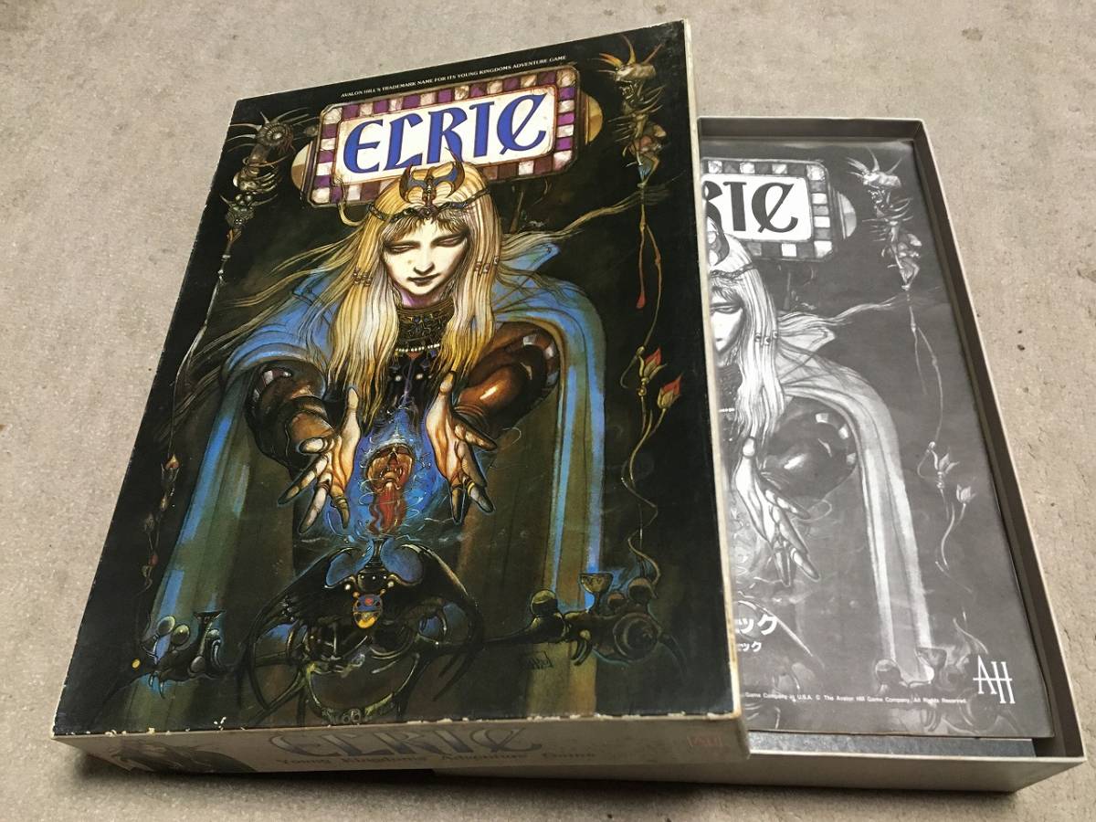 フィギュア ボード ゲーム エルリック MTG天野喜孝氏など新規イラスト